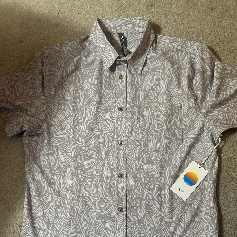 Vuori Bridge Button Down - Umber Sago